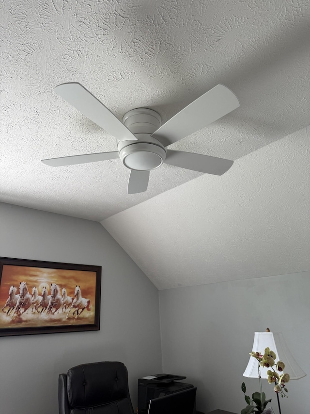 1602 Zurich Dr, Spring Hill, TN 37174 - detailed view of a textured ceiling and ceiling fan