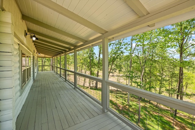 4221 New Hope Rd, Celina, TN 38551 - view of wooden terrace