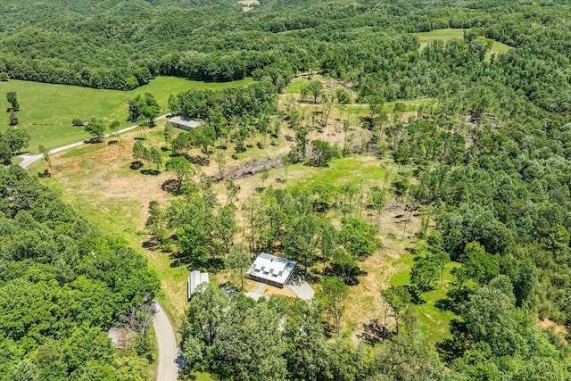 4221 New Hope Rd, Celina, TN 38551 - bird's eye view of a heavily wooded area