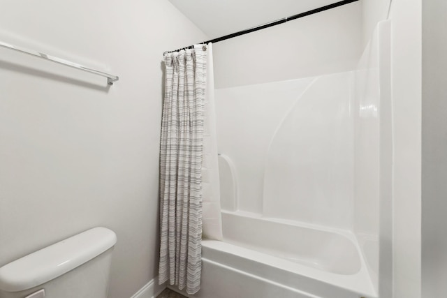 4337 Peacemill Ln, Murfreesboro, TN 37128 - bathroom with shower / bath combo and toilet
