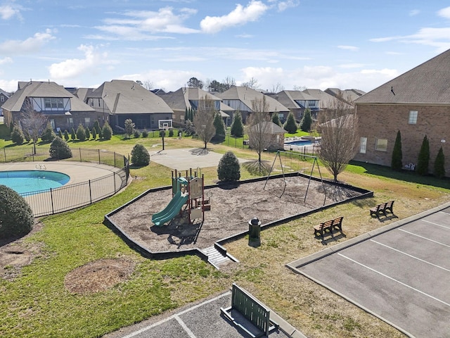 4337 Peacemill Ln, Murfreesboro, TN 37128 - communal playground with a residential view