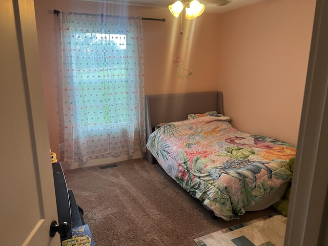 460 Armstrong Rd, Castalian Springs, TN 37031 - carpeted bedroom with a ceiling fan