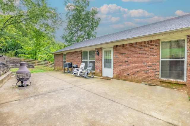 102 Mckinley Dr, Columbia, TN 38401 - view of patio featuring area for grilling
