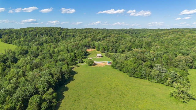 2890 Ellis Ln, Palmyra, TN 37142 - bird's eye view of a heavily wooded area