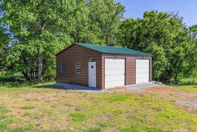 2890 Ellis Ln, Palmyra, TN 37142 - view of detached garage