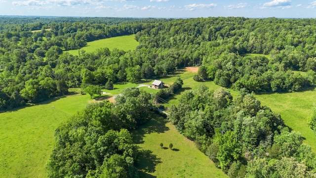 2890 Ellis Ln, Palmyra, TN 37142 - drone / aerial view of a heavily wooded area