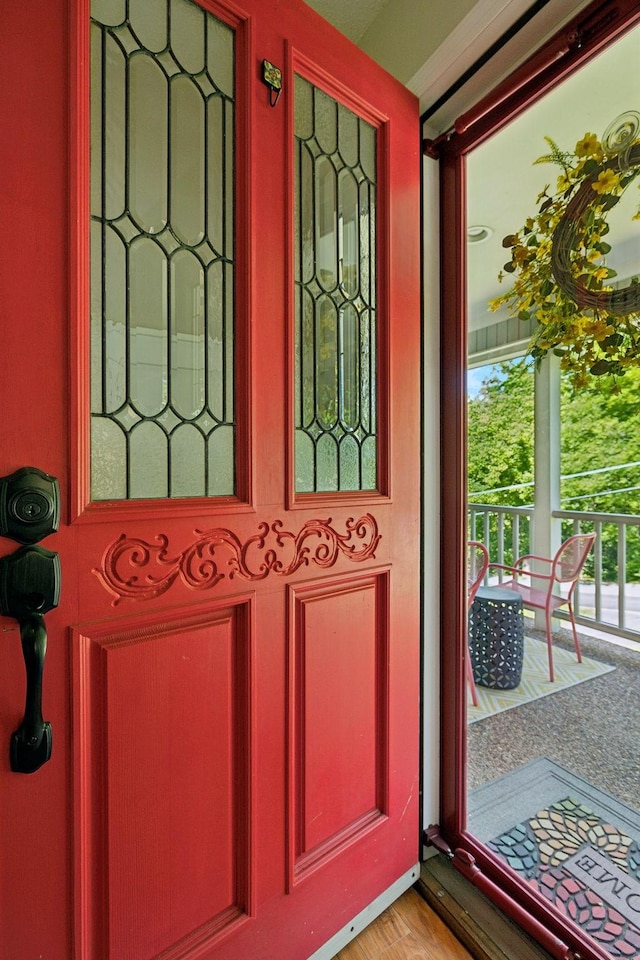 519 Glen Echo Dr, Old Hickory, TN 37138 - doorway to property featuring a porch