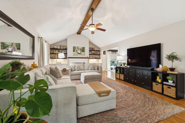 519 Glen Echo Dr, Old Hickory, TN 37138 - living area featuring wood finished floors and a ceiling fan