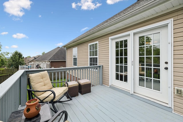 3323 Troy Rd, Lebanon, TN 37087 - view of wooden terrace
