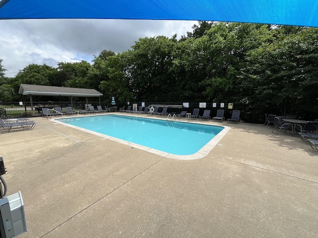 3323 Troy Rd, Lebanon, TN 37087 - community pool with a patio and view of scattered trees