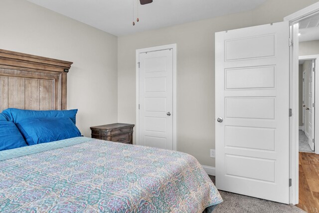 1928 Sydney Louise Dr, Clarksville, TN 37042 - carpeted bedroom with baseboards