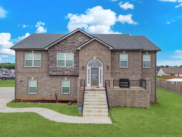 1928 Sydney Louise Dr, Clarksville, TN 37042 - view of front facade featuring brick siding and a shingled roof