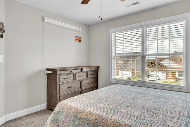 1928 Sydney Louise Dr, Clarksville, TN 37042 - bedroom featuring baseboards, carpet, and ceiling fan