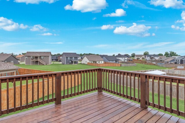1928 Sydney Louise Dr, Clarksville, TN 37042 - wooden terrace with a residential view