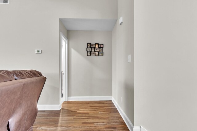 1928 Sydney Louise Dr, Clarksville, TN 37042 - corridor with wood finished floors and baseboards