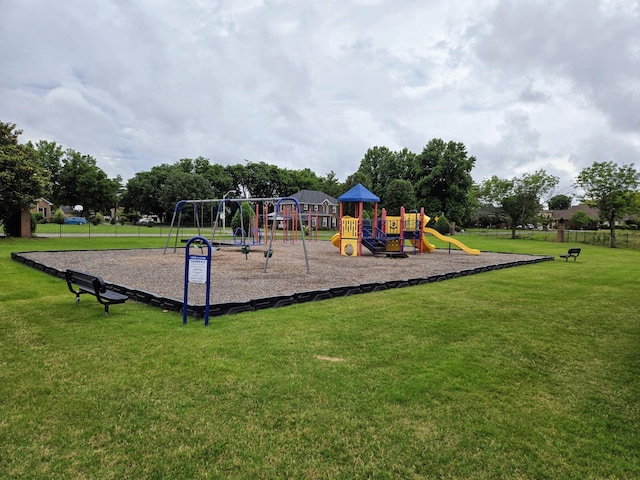 2818 Crazy Horse, Murfreesboro, TN 37127 - community jungle gym featuring a lawn