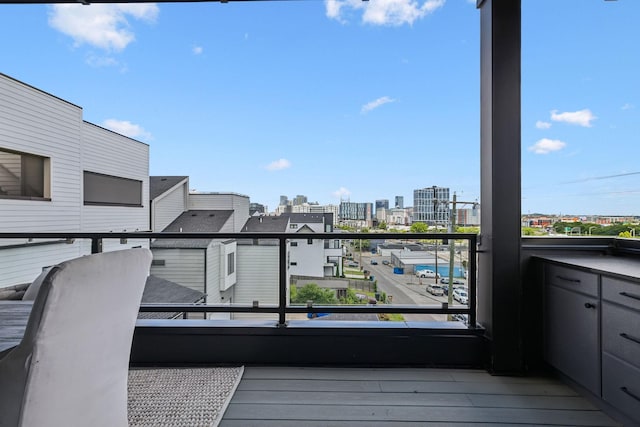 1016B 9th Ave S, Nashville, TN 37203 - balcony featuring a view of city
