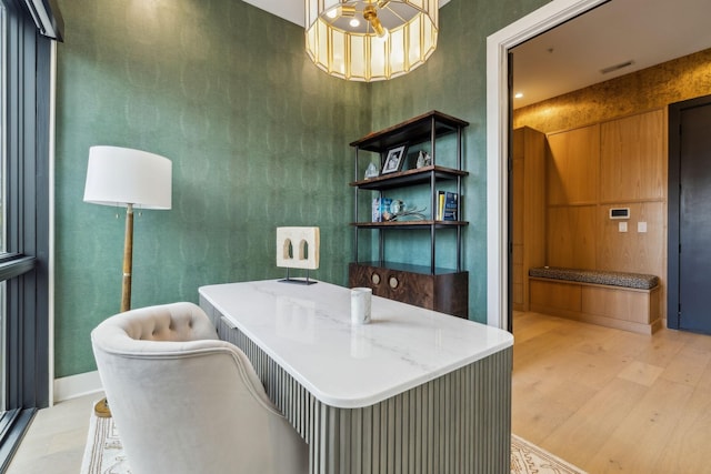 1016B 9th Ave S, Nashville, TN 37203 - office featuring light wood-style flooring and elevator