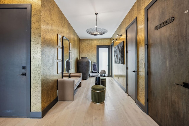 1016B 9th Ave S, Nashville, TN 37203 - hallway with wood finished floors
