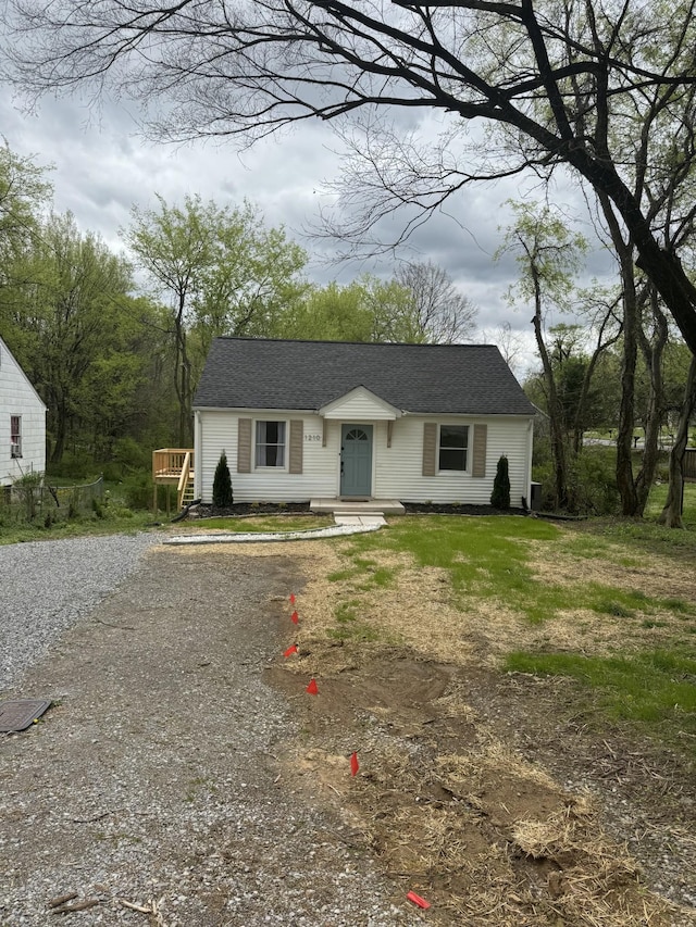 1210 Daniel St, Clarksville, TN 37040 - view of front facade with a shingled roof