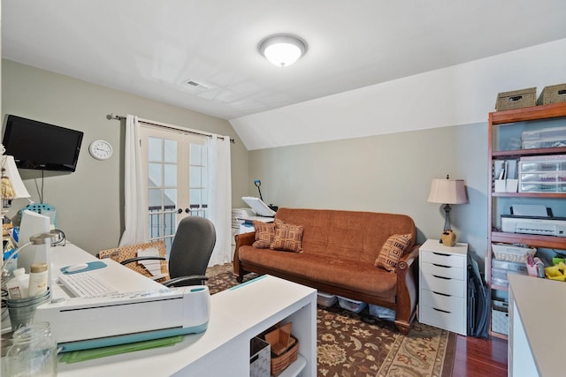 4118 Pretoria Run, Murfreesboro, TN 37128 - office space featuring wood finished floors and lofted ceiling
