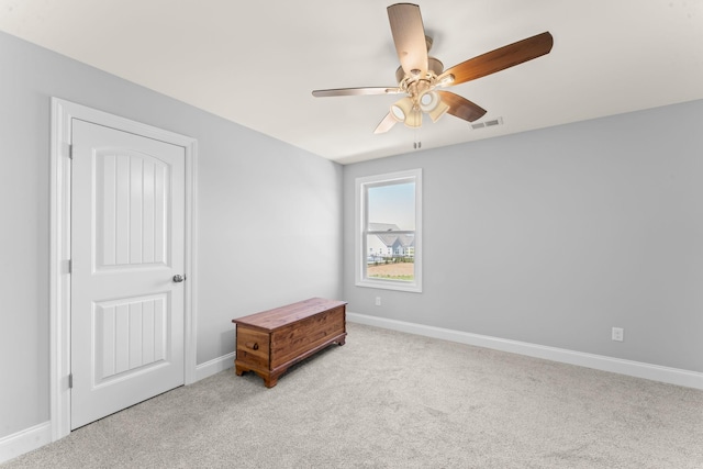4115 Andes Dr, Murfreesboro, TN 37127 - unfurnished bedroom featuring carpet flooring, baseboards, and a ceiling fan