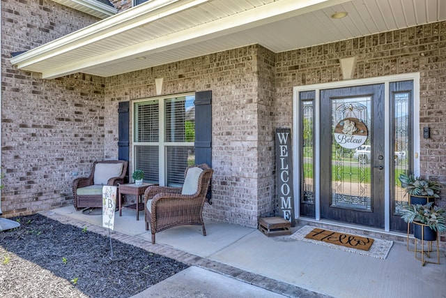 1114 Escalade Ct, Lascassas, TN 37085 - property entrance featuring brick siding
