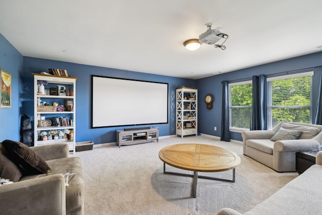 3324 Redmon Hl, Nolensville, TN 37135 - home theater room with carpet and baseboards