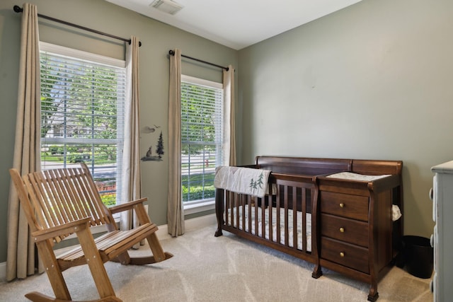 3324 Redmon Hl, Nolensville, TN 37135 - bedroom featuring carpet floors, multiple windows, baseboards, and a nursery area