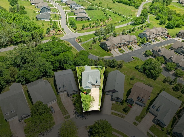3324 Redmon Hl, Nolensville, TN 37135 - aerial overview of property's location with nearby suburban area