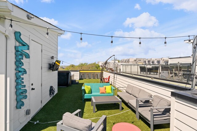 1203B Brick Church Pike, Nashville, TN 37207 - view of green lawn featuring an outdoor hangout area