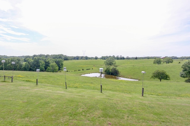1820 Buck Smith Rd, Palmyra, TN 37142 - view of grassy yard with a view of rural / pastoral area and a water view