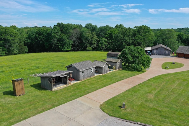 1820 Buck Smith Rd, Palmyra, TN 37142 - drone / aerial view of a forest