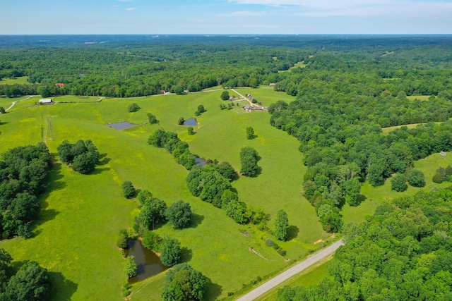 1820 Buck Smith Rd, Palmyra, TN 37142 - drone / aerial view of a forest