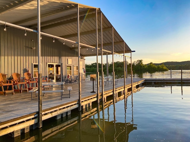 6969 Cuba Landing Rd, Waverly, TN 37185 - dock area with a water view