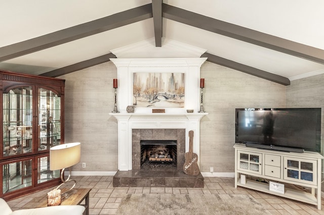 120 Brookhaven Dr, Gallatin, TN 37066 - living area with wood walls and a premium fireplace