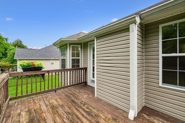 2956 Augusta Trace Dr, Spring Hill, TN 37174 - view of wooden deck