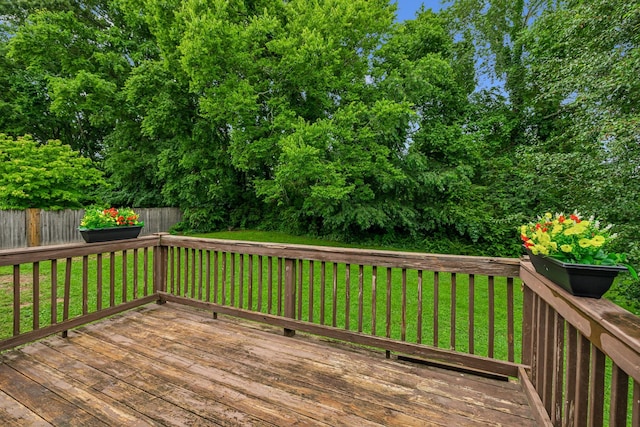 2956 Augusta Trace Dr, Spring Hill, TN 37174 - deck with view of scattered trees