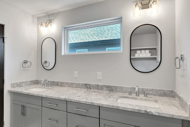 2514B Booker St, Nashville, TN 37208 - bathroom with double vanity