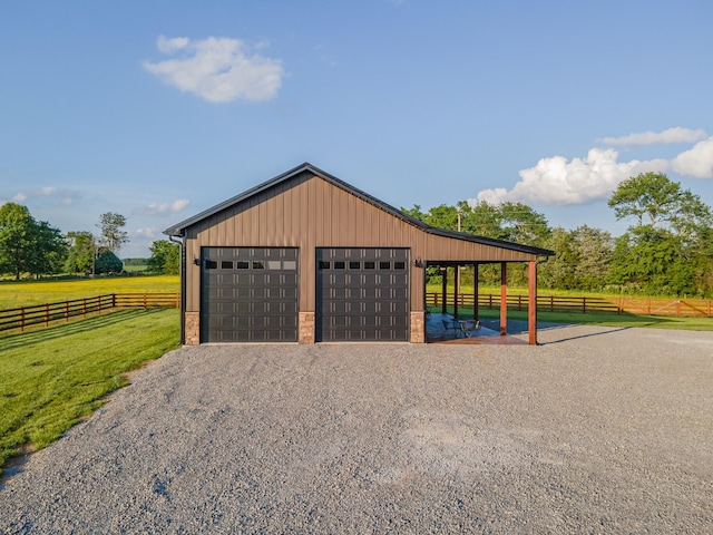 464 Old, Petersburg Park, Petersburg, TN 37144 - garage featuring a detached garage