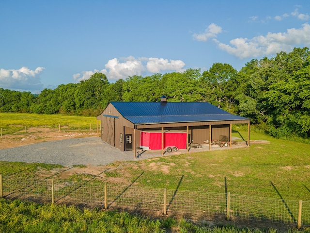464 Old, Petersburg Park, Petersburg, TN 37144 - view of pole building featuring a view of rural / pastoral area