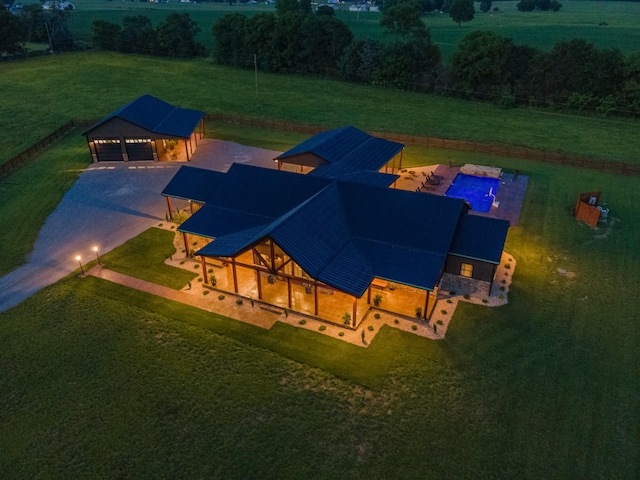 464 Old, Petersburg Park, Petersburg, TN 37144 - aerial view of sparsely populated area