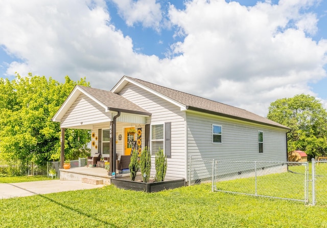 658 Old Chattanooga Pike SW, Cleveland, TN 37311 - view of front of property featuring covered porch, crawl space, and roof with shingles