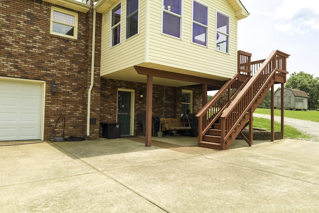535 Dawson Rd, Cumberland Furnace, TN 37051 - view of property exterior featuring driveway and brick siding