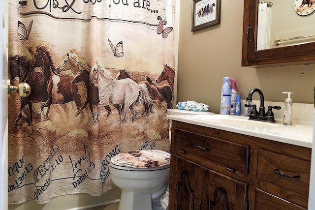535 Dawson Rd, Cumberland Furnace, TN 37051 - bathroom featuring toilet and vanity