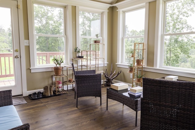 535 Dawson Rd, Cumberland Furnace, TN 37051 - sunroom / solarium with wood finished floors