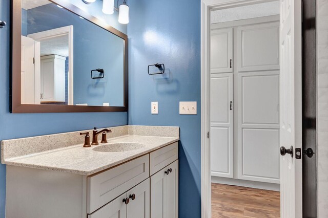 2312 Forrest Fields Dr, Chapel Hill, TN 37034 - bathroom with vanity and wood finished floors