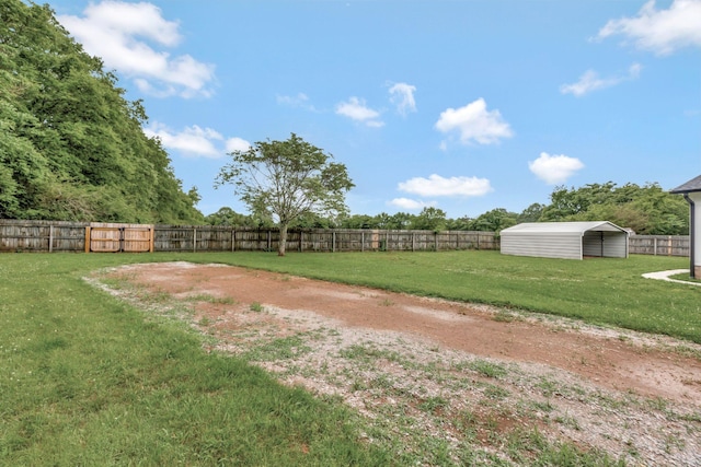 2312 Forrest Fields Dr, Chapel Hill, TN 37034 - view of yard featuring a detached carport