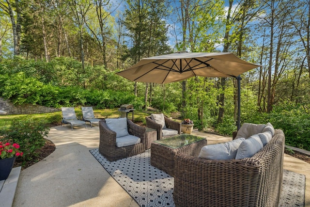 6321 Wescates, Brentwood, TN 37027 - view of patio / terrace