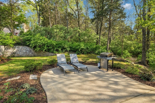 6321 Wescates, Brentwood, TN 37027 - view of patio featuring area for grilling